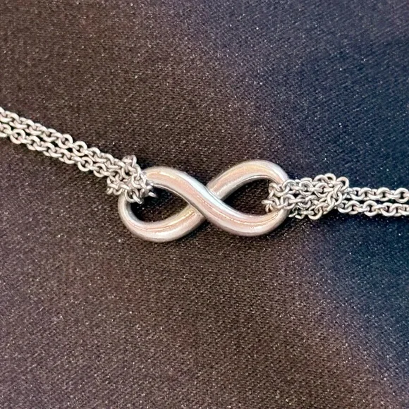 COPY - Tiffany & Co. Silver Infinity Chain Bracelet - Picture 2 of 4
